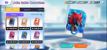 Pokemon UNITE - Zoroark License Available for Purchase