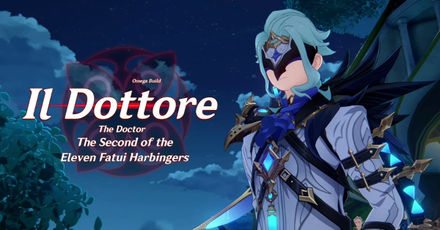 Genshin Impact Dottore the Doctor Second Fatui Harbinger