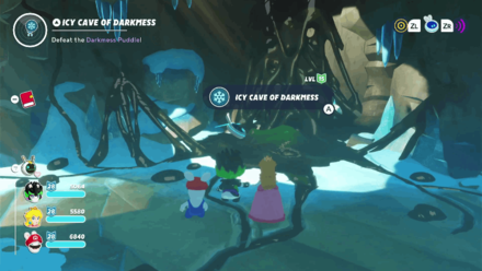 Mario + Rabbids Sparks of Hope - Icy Cave of Darkmess Step 2