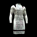 Lady in White Hybrid-Weave Pencil Dress