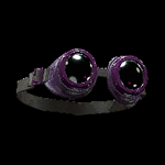 Syn-Leather Plastic Goggles