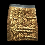 Mosiac Gleam Skirt With Composite Lining