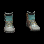 Frayed Athletic Shoes