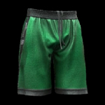 Green Power Polyamide-Padded Athletic Shorts