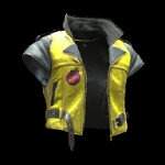 Hjudge Werther Reinforced Leather Biker Vest