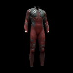 Red Alert Anti-Surge Netrunning Suit