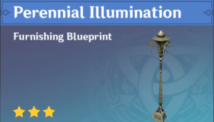 Genshin Impact - How to Get Perennial Illumination Furnishing