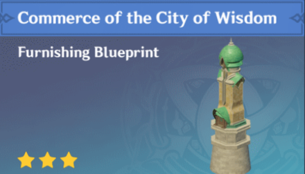Genshin Impact - How to Get Commerce of the City of Wisdom Furnishing