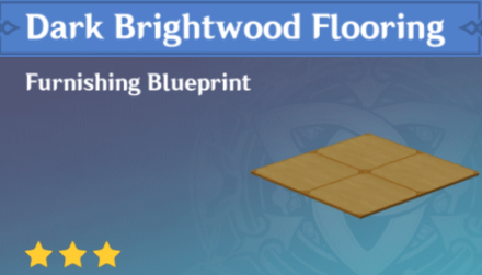 Genshin Impact - How to Get Dark Brightwood Flooring Furnishing