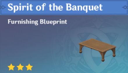 Genshin Impact - How to Get Spirit of the Banquet Furnishing