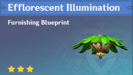 Genshin Impact - How to Get Efflorescent Illumination Furnishing