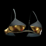 Padded Denki Hachi Hybrid-Weave Bra