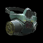 Plastic Gas Mask With Filter