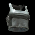 Gray Decay Synfabric Racerback Tank