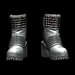 Puncture-Resistant Rocker Platform Boots