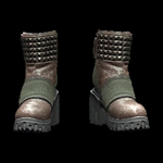 Titanium-Layer Platform Boots