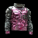 Rosa Marmor Breathable Polycarbonate Jacket With Buckles