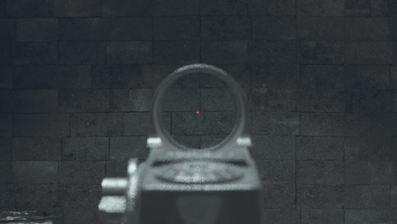 MW3 - DF105 Reflex Sight Reticle View