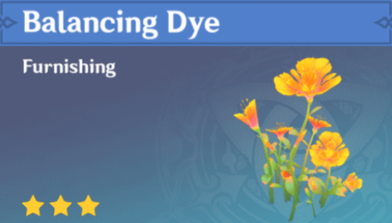 Genshin Impact - How to Get Balancing Dye Furnishing