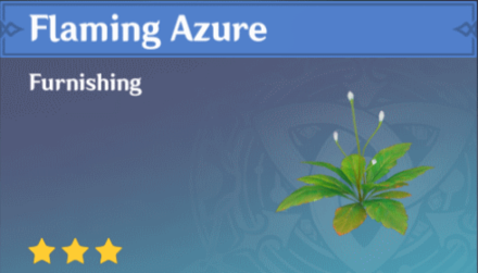 Genshin Impact - How to Get Flaming Azure Furnishing