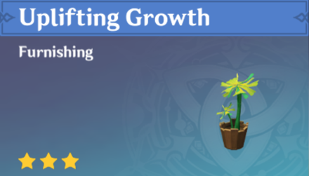 Genshin Impact - How to Get Uplifting Growth Furnishing