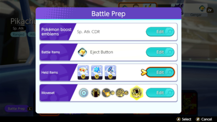 Pokemon UNITE - Test Builds in Practice Area.png