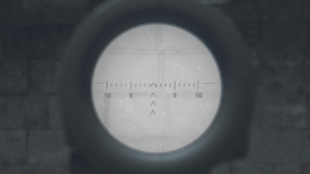 MW3 - VX350 Thermal Optic Reticle View