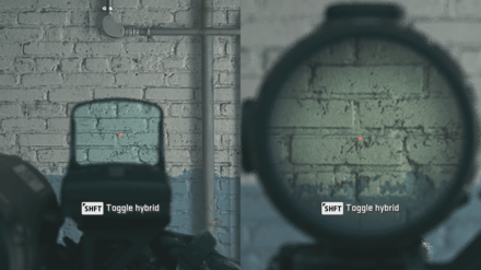 MW3 - BPZ40 Hybrid Reticle View