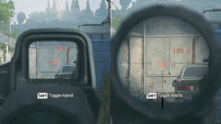 MW3 - Angel-40 4.8x Reticle View