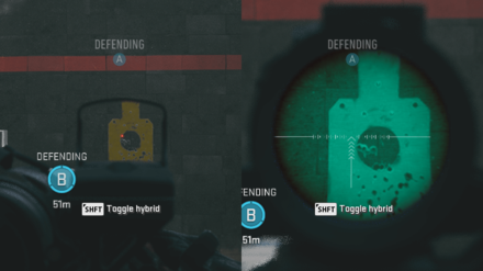 MW3 - Teplo Clear Shot Reticle View