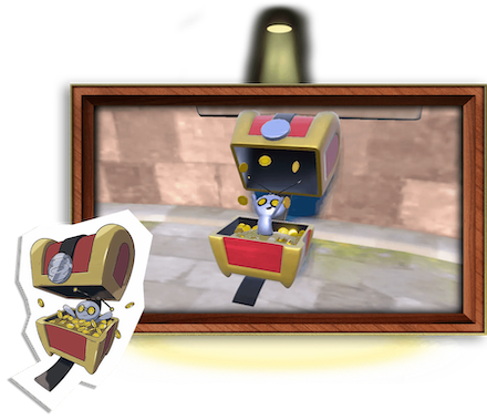 Gimmighoul Chest Form Art