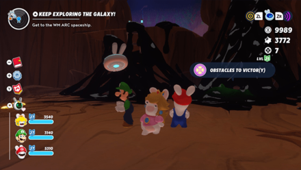 Mario + Rabbids Sparks of Hope - Obstacles to Victor(Y) Step 1