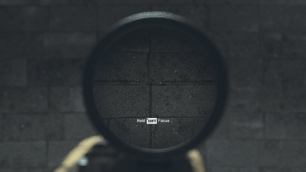 MW3 - HMW-20 Optic Reticle View