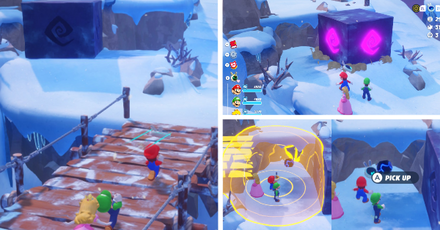 Mario + Rabbids Sparks of Hope - Activate block to get the hidden orb