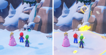 Mario + Rabbids Sparks of Hope - Use Beep-0 to uncover the cube size:440x230