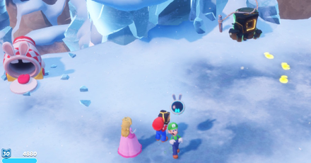 Mario + Rabbids Sparks of Hope - Land in this area