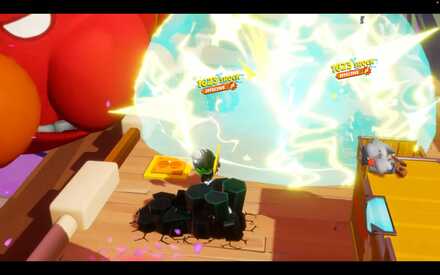 The explosion will inflict a Super Effect on all units in the area.