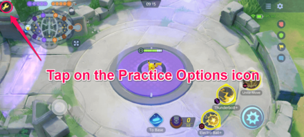 Pokemon UNITE - Practice Options Button Mobile.png