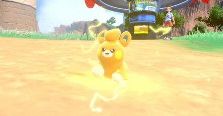 Pokemon Scarlet and Violet - Pawmi Charge