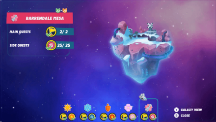 Mario + Rabbids Sparks of Hope - Quest Completion Screen