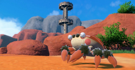 Pokemon Scarlet and Violet - Klawf Rock Type