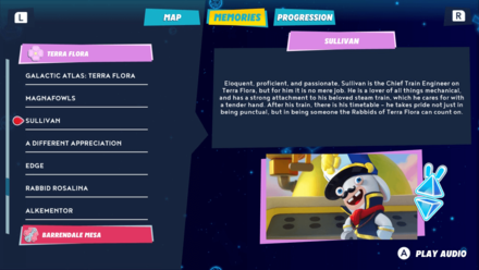 Mario + Rabbids Sparks of Hope - Memories