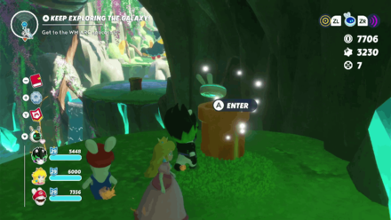 Mario + Rabbids Sparks of Hope - Unlock the Golden Pipe in Terra Flora