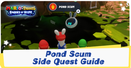 Mario + Rabbids Sparks of Hope - Pond Scum Side Quest Guide.png