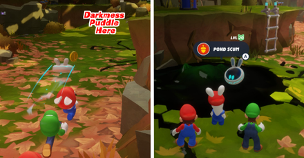 Mario + Rabbids Sparks of Hope - Darkmess Puddle Location.png