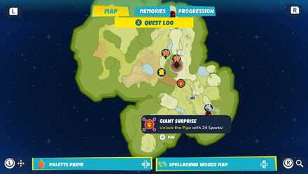 Giant Depleter Location