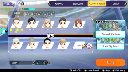 Pokemon UNITE - Custom Battle Screen