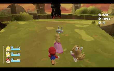 Approach the giant Depleter to begin the battle