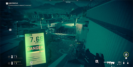 Modern Warfare 2 - Use Geiger Counter Target A