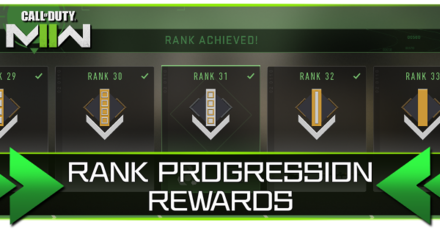 Modern Warfare 2 - Rank Progression Rewards
